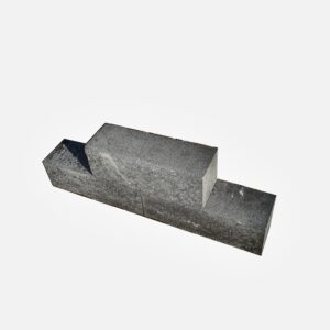 Bordură Antică Lungă Antracit (Negru) 42x14x14 cm